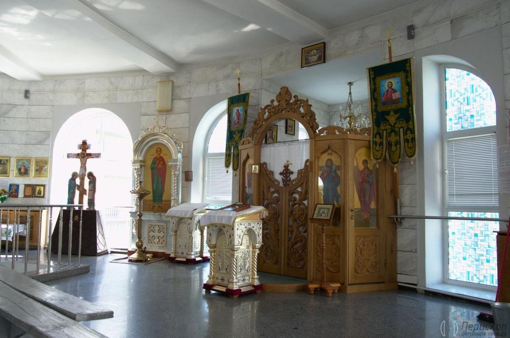 Також на другому поверсі бювету встановили каплицю