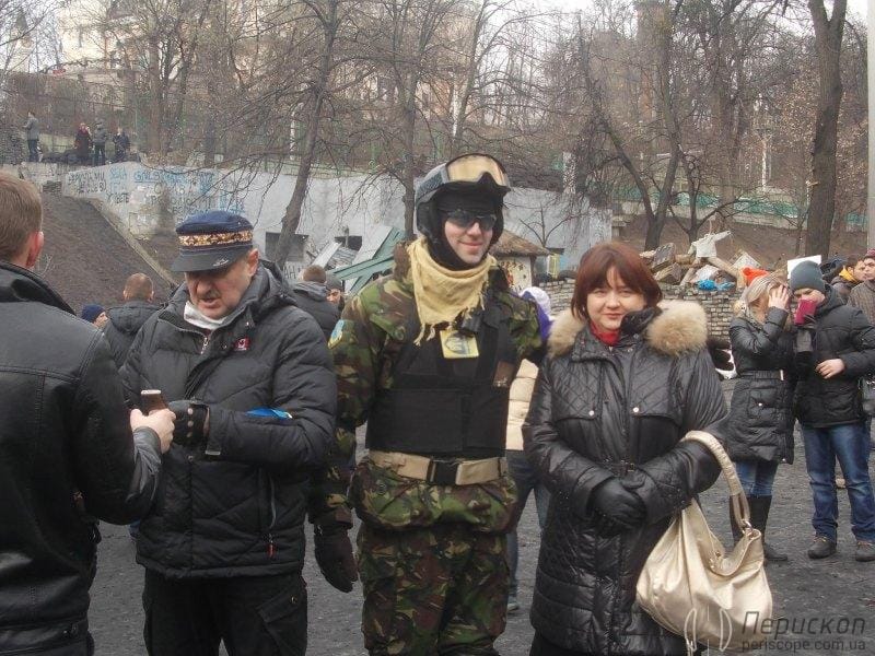 Охорона Євромайдану.