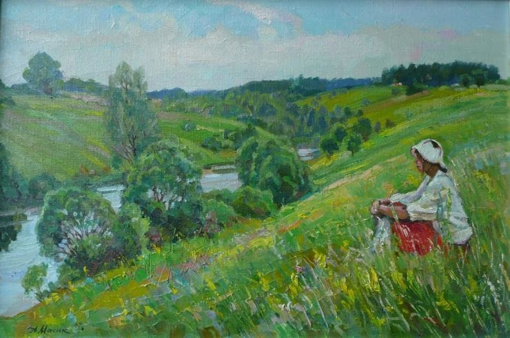 Лебедiнський пленер. Хутiр СемIротiвка 2007. Пленер О.Масик