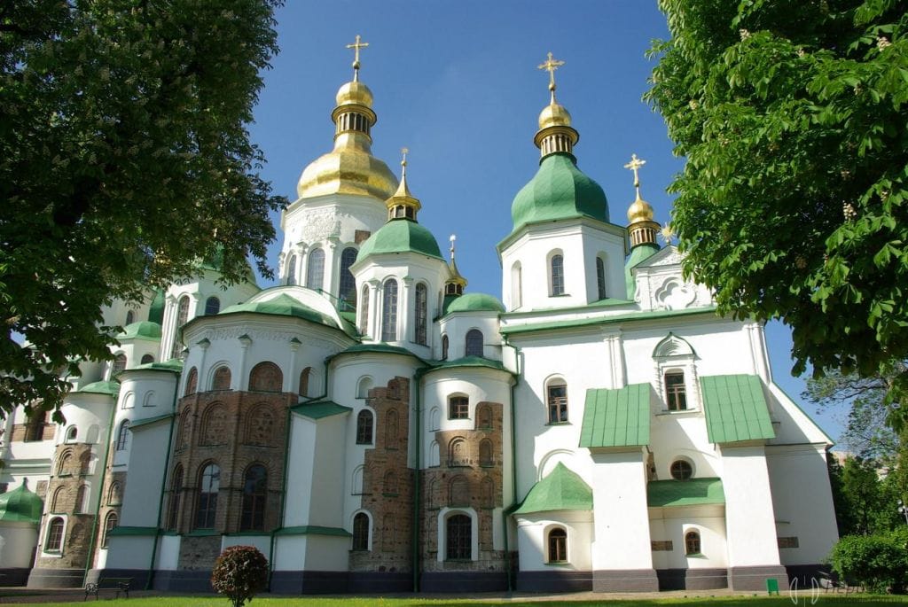 Собор Святої Софії з правого боку.