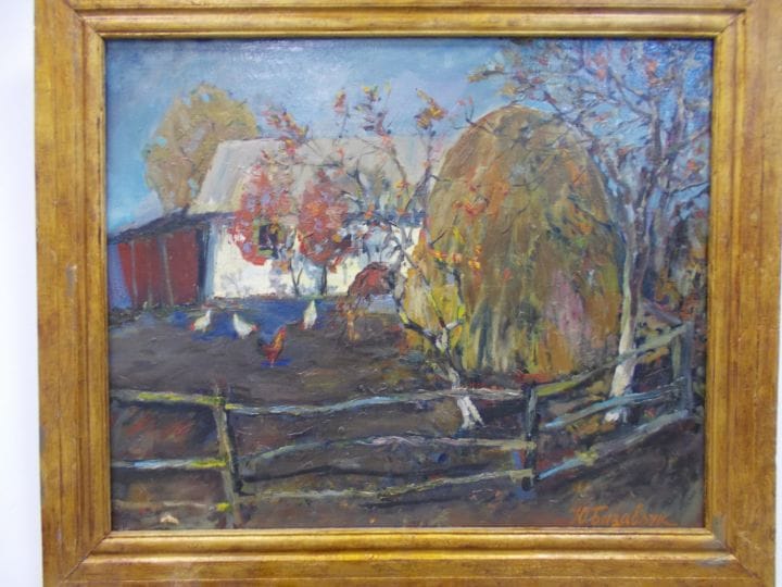 Біля хати.Путивль