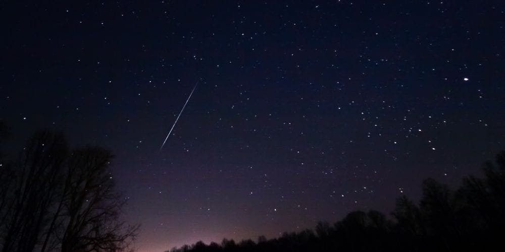 метеорит в небі