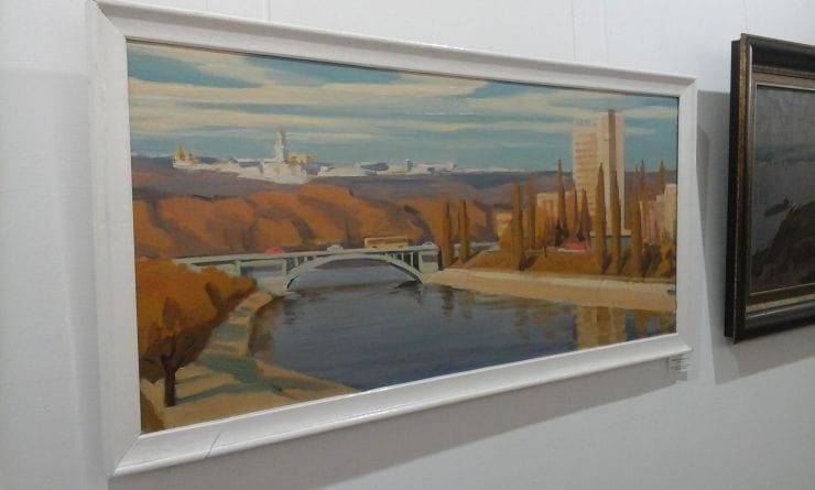 У галереї «Митець» відбулася унікальна за своєю концепцією виставка художніх творів, присвячених ювілею Київської організації Національної спілки художників України. 