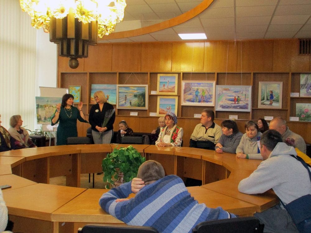 Презентація персональної виставки живопису Світлани Леонтьєвої «Мріяти. Любити. Жити»