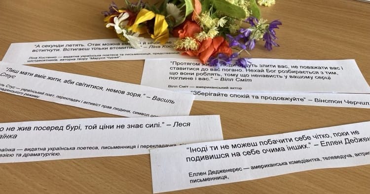 Проєкт «Жива мова» і «Дарницькі Берегині». Слова видатних осіб