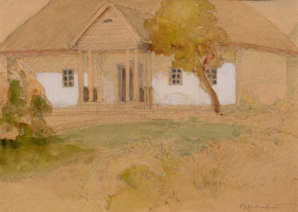 Василь Григорович Кричевський (1873–1952). Українська хата