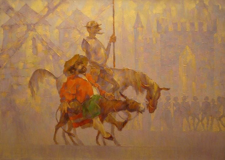 Ю.Качкин. Санчо и Дон Кихо