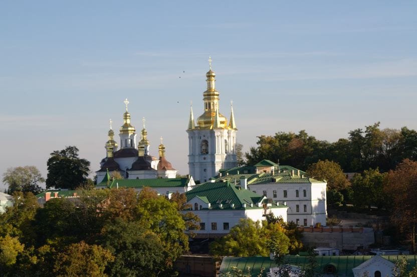 Києво-Печерська Лавра. Дзвіниця на далеких печерах