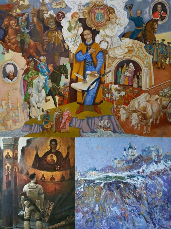 Урок самопожертви від Миколи Макаренка. Картини