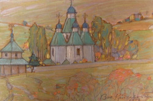 Василь Григорович Кричевський (1873–1952). Церква в Ходорові