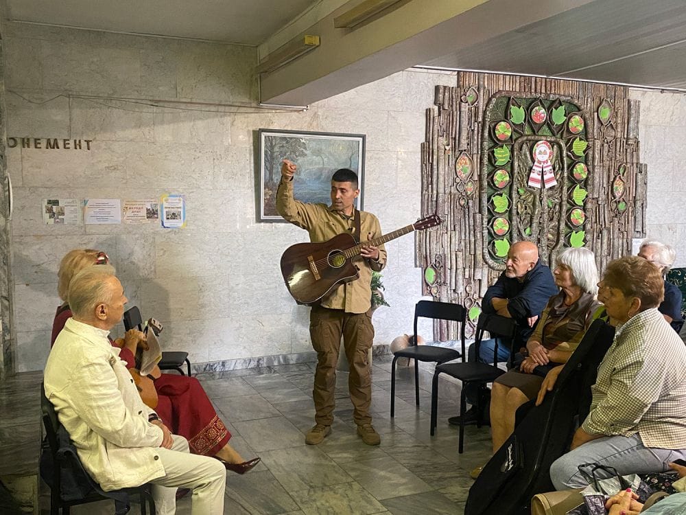 Пісенно-поетична зустріч «Нація нескорених: від козацтва до сьогодення»