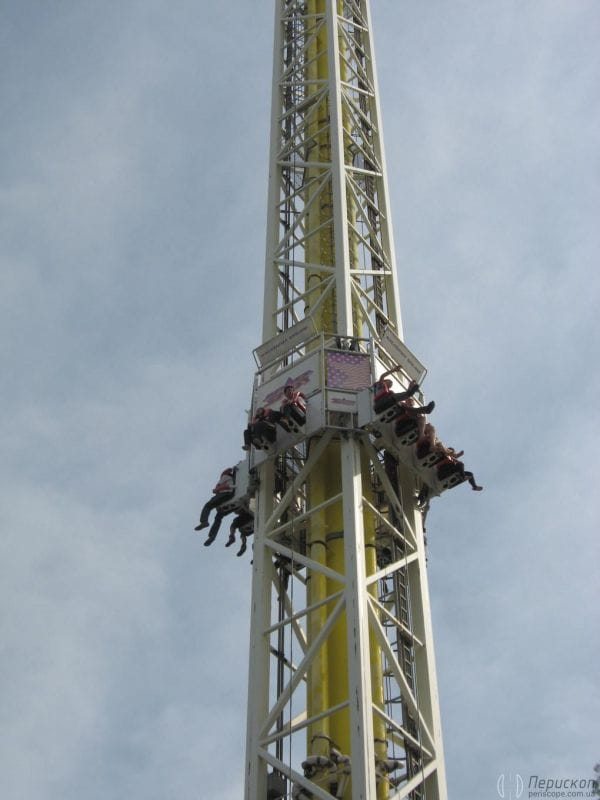 Парк Nagashima в Японії. Підйом
