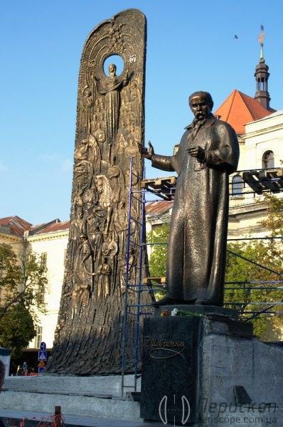 Львів. Пам'ятник Тарасу Шевченку