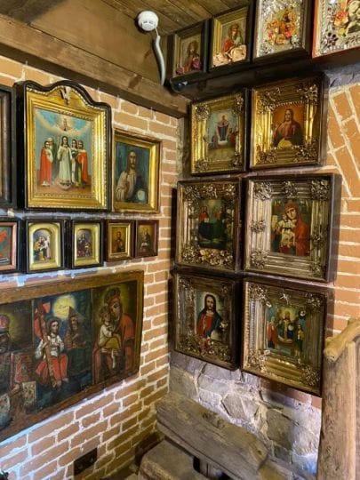 Ікони представлені в музеї