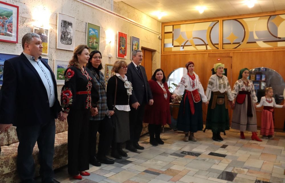 Відкриття виставки Вікторії Сайко «Моя Україна» та презентація робіт лауреатів Всеукраїнського конкурсу дитячих ілюстрацій  до поезії Тараса Шевченка та Шандора Петефі «Батьківщині»
