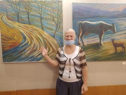 «Цвіте терен…» виставка в Національному музеї літератури України художниці Любов Міненко.