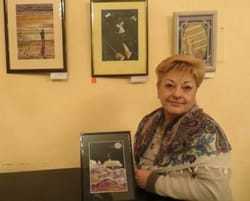 Виставка флористичного живопису (ошибана) Наталія Мальована «Любов, як дихання»