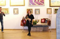 Відкриття виставки Євгенії Гапчинської «Перший день зими»