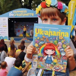 Читаймо українські журнали та книжки