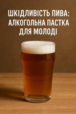 Шкідливість пива: алкогольна пастка для молоді