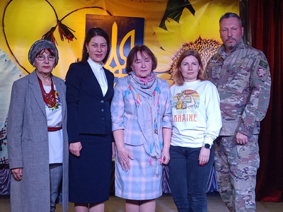Учасники АРТ-ЧЕЛЕНДЖУ "Українські світочі. Василь Симоненко"