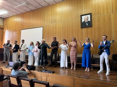 Свято у Національному науковому центрі радіаційної медицини, гематології та онкології.