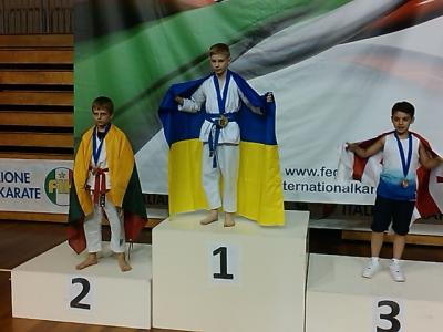 Назар Лахно - чемпіон України і світу з карате