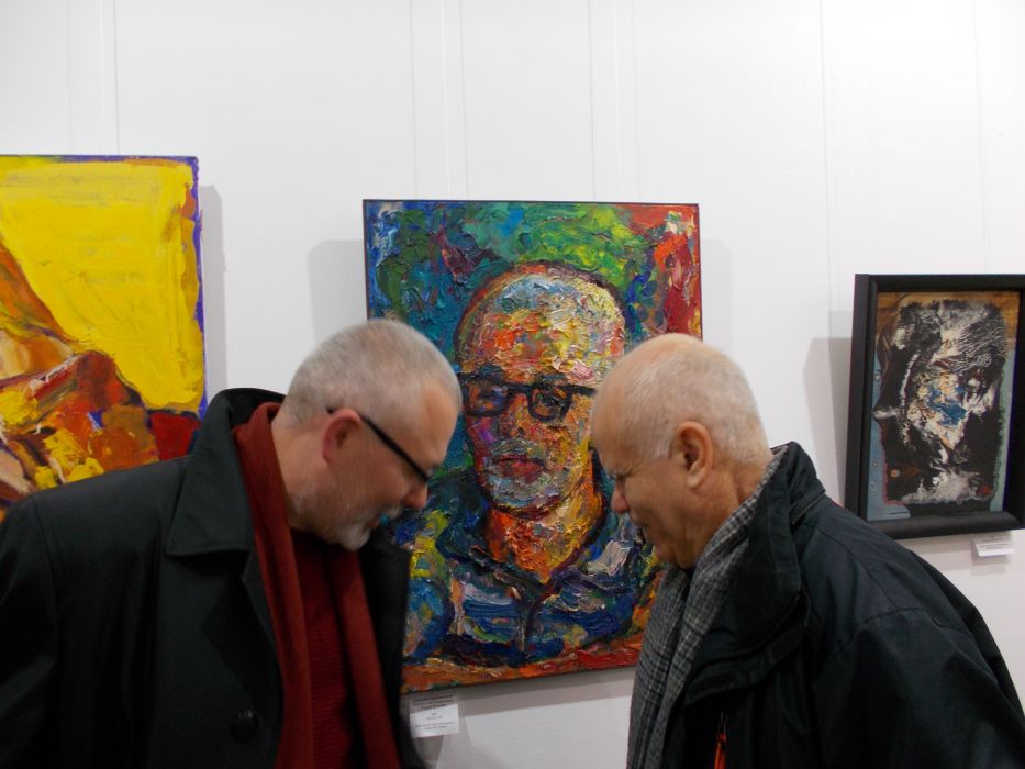 У галереї «Митець» відбулася унікальна за своєю концепцією виставка художніх творів, присвячених ювілею Київської організації Національної спілки художників України. 