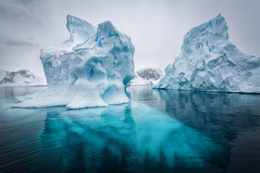 Льодові пейзажі в роботах фотографа Мартіна Лукаса.
