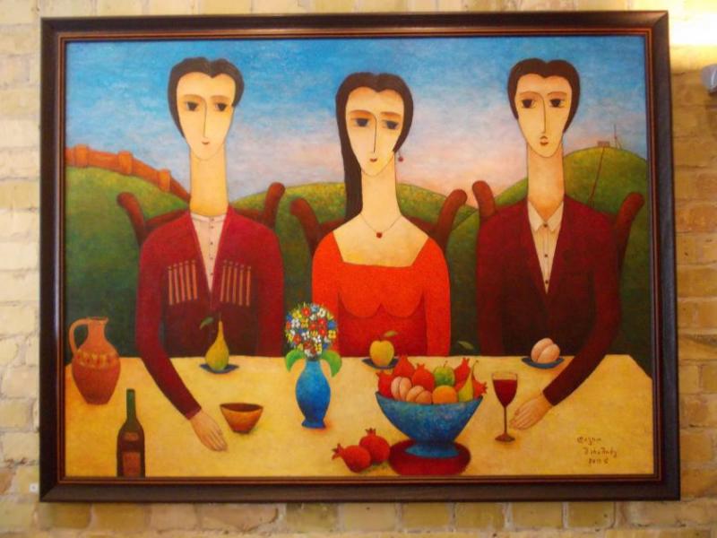 Виставка Давіда Шарашидзе в галереї «Парсуна»