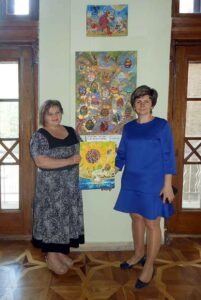 Наталія Перевознікова і Оксана Адаменко, директор ЗЗСО №138