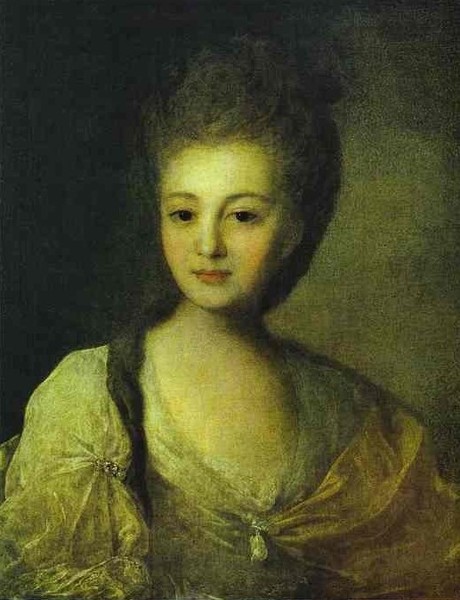 Федір Рокотов «Портрет Олександри Струйської» (1780 р.)